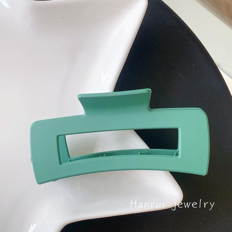 Wholesale Back Head Square Frosted Large Women's Elegant Bath Hair Clip